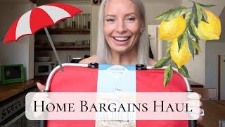 HOME BARGAINS HAUL | SUMMER BARGAINS!!