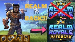 HUGE REALM ROYALE PATCH!? Realm Royale Reforged!