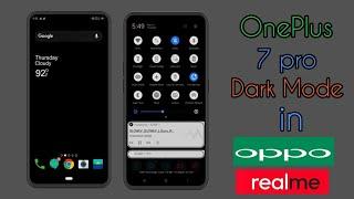 OnePlus 7 Dark theme for all Oppo and realme phone's.[Full Dark]