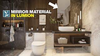 How to Make a Mirror Material in Lumion #Shorts