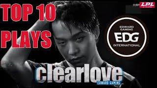 EDG Clearlove - Top 10 Plays