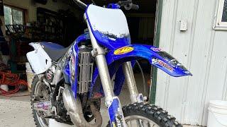 How to change the oil on a 2000 yz125