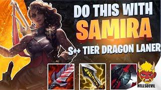 WILD RIFT | Samira is S++ Tier If You Do THIS! | Challenger Samira Gameplay | Guide & Build