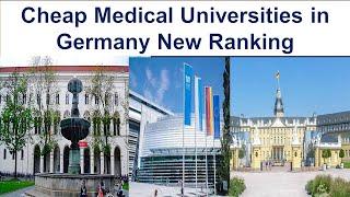 TOP 10 CHEAP MEDICAL UNIVERSITIES IN GERMANY NEW RANKING