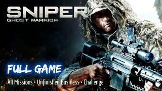 Sniper: Ghost Warrior - Full Game All Missions + Unfinished Business + Challenge Complete