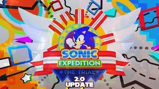 Sonic Expedition: The Trial - V2.0 Update  Remixed Stages Playthrough (4K/60fps)