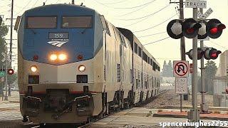 2024 Amtrak Metrolink BNSF & Union Pacific Trains (South & East Los Angeles)