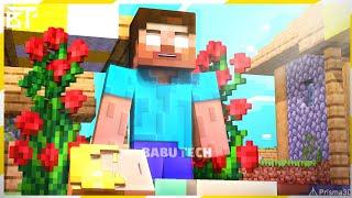 Alex and Steve [ Herobrine Full Movie S- 2 ] Babu tech | Prisma 3D Minecraft Animation