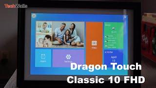 Dragon Touch Classic 10 FHD Wi-Fi Picture Frame Unboxing & Testing