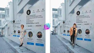 Instagram Profile Wall Photo Editing2023 || Picsart Photo Editing || Top Technical Muqeet #143