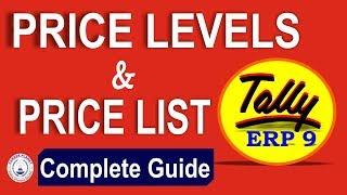 Multiple Price Level and Price List in Tally ERP 9 under GST| Learn Tally Accounting