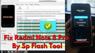 Redmi Note 8 Pro This miui version can't be installed on this device By Sp Flash Tool