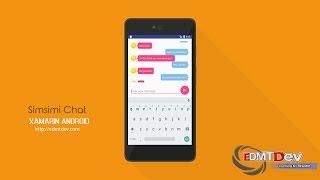 Xamarin Android Tutorial - Simsimi Chat App