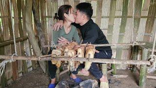 Find Bamboo Shoots, The Process Of Making Smoked Bamboo Shoots- Lý Thị Nhâm
