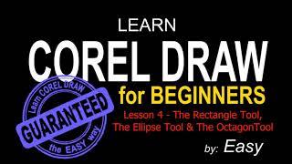Learn COREL DRAW for BEGINNERS -GUARANTEED