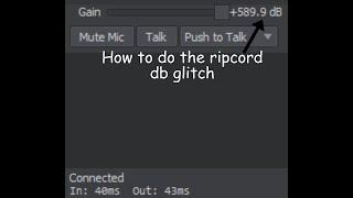 How to do the ripcord db glitch (fastest method)