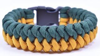 Make the "Mated Snake" Paracord Survival Bracelet - Bored Paracord