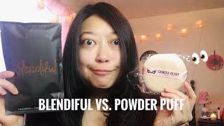 Tati Beauty Blendiful vs. generic powder puff