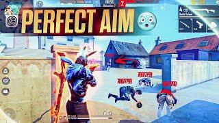 Perfect Aiming Tutorial For Always Red Numbers On Mobile  | Aimlock Trick Free Fire 2023