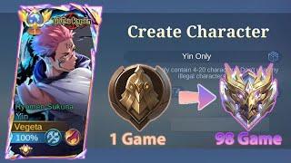 I played Yin only from warrior to mythic! ( Hardest challange ever ) MLBB