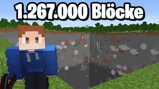 Wieso ich 1.267.000 Blöcke abbauen wollte