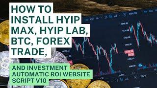 How to Install HYIP Max, HYIP Lab, BTC, FOREX Trade, and Investment Automatic ROI Website Script V10