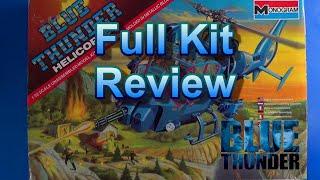 Blue Thunder Scale Model Kit Full Review