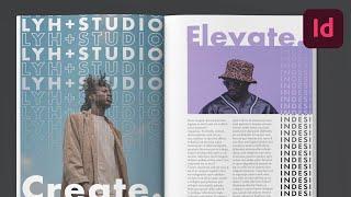 How to make this BEAUTIFUL and EASY InDesign Layouts, Episode 5