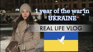 Living 1 YEAR under the war- REAL LIFE in Kyiv 2023. Prices, streets VLOG