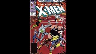 The Fall of the Mutants, Part 1! Uncanny X-Men 225, by Marc Silvestri and Chris Claremont, Marvel 88