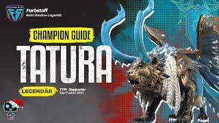 Raid: Shadow Legends - Champion Guide - Tatura Reifhaut - Top Champ Fusion 2021 - TestServer