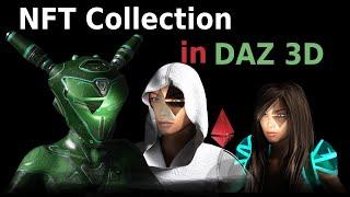 Create Your Own NFT Collection in DAZ 3D