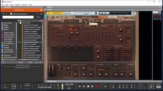 MAIA Dual Synthesizer By PinkNoise Studio - Reason RE - Preset Demo