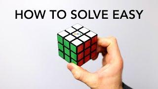 How to Solve A Rubiks's Cube - EASY to follow Step-by-step Beginners Tutorial