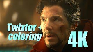 Doctor Strange The Avengers Infinity War & Endgame 4K Twixtor Scenepack with Coloring for edits MEGA