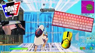 $400 Custom Keyboard ASMR ChillSatisfying Gameplay Keyboard Fortnite 240 FPS Smooth 4K