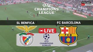 Benfica vs Barcelona | UEFA Champions 2025 full match Live Now