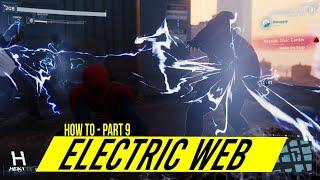 SPIDER MAN HOW TO Use ELECTRIC WEB (PS4) | Gadgets Tutorial | PART 9