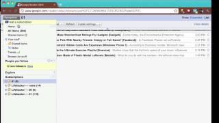 How to Use Fullscreen Mode in Google Reader