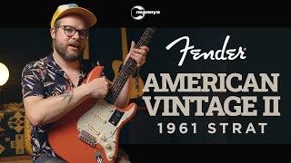 The Peak of '60s Strats Returns! The American Vintage II '61 Stratocaster