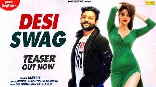 DESI SWAG ( Teaser ) Mavrix Feat. Rihanna | Latest Haryanvi Songs Haryanavi 2019