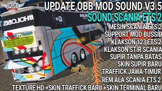 UPDATE OBB MOD SOUND V3.5 SCANIA ETS 2 REAL + REM NCES ALA SCANIA + TEXTURE HD + GARASI ETS 2