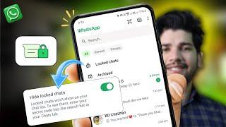 Hide WhatsApp Chats With Secret Code | WhatsApp Me Locked Chats Ko Hide Kaise Kare |