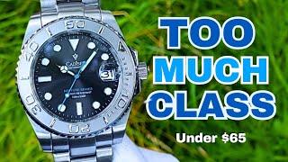 Cadisen Automatic Diver C8210 Review - Yacht Master Homage