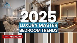 Top 5 Master Bedroom Decor Trends You Need to Know in 2025