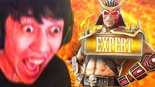 Playing the FINAL BOSS on EXPERT on Mortal Kombat 9 Made Me RAGE!