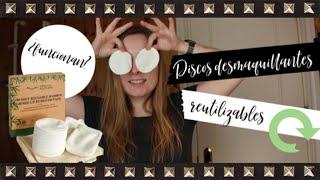 Probando DISCOS DESMAQUILLANTES REUTILIZABLES ¿los recomiendo? || Sweet S Channel 