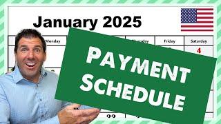 Social Security Checks: PAYMENT SCHEDULE For January 2025 - SSA, SSDI, SSI