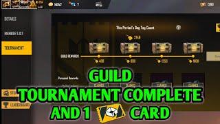 How to play guild tournament || Guild tournament kaise complete kare || Garena free fire!!