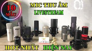  TƯ VẤN MICRO THU ÂM LIVESTREAM TỪ GIÁ RẺ ĐẾN CAO CẤP, 10 MẪU MIC TỐT NHẤT HIỆN NAY KEN AUDIO SHOP